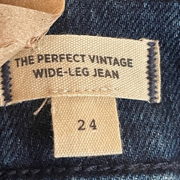 NWT Madewell The Perfect Vintage Wide Leg Jean 24 High Rise‎ Denim NS895 - Picture 10 of 15